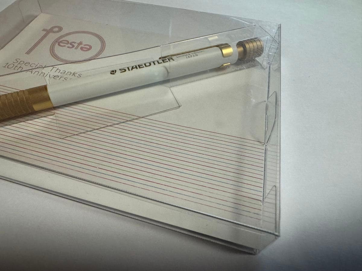 佐々木ガラスペン替先（細字•水晶6本入）/木製ペン軸セット ペン